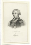 Portrait of Gilbert Motier the Marquis De La Fayette, by Anonymous