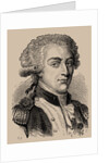 Portrait of Gilbert Motier the Marquis De La Fayette, 1889 by Anonymous
