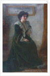 Portrait of Hertha Ayrton, née Sarah Marks, c. 1903-1906 by Anonymous