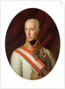 Portrait of Holy Roman Emperor Francis II, 1827 by Anonymous