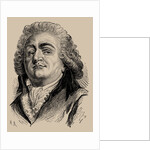 Portrait of Honoré Gabriel Riqueti, comte de Mirabeau, 1889 by Anonymous