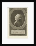 Portrait of Isaac René Guy le Chapelier, 1790s by Anonymous