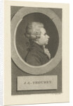 Portrait of Jacques Guillaume Thouret, 1790s by Anonymous