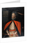 Portrait of Jan Karol Chodkiewicz, 17th century by Anonymous