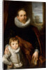 Portrait of Jean Richardot and his son, c. 1618 by Anonymous