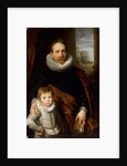 Portrait of Jean Richardot and his son, c. 1618 by Anonymous