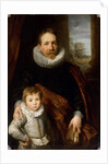 Portrait of Jean Richardot and his son, c. 1618 by Anonymous