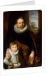 Portrait of Jean Richardot and his son, c. 1618 by Anonymous
