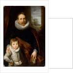 Portrait of Jean Richardot and his son, c. 1618 by Anonymous