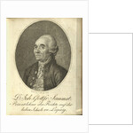 Portrait of Johann Gottfried Sammet, 1794 by Anonymous