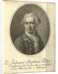 Portrait of Johann Stephan Pütter, 1794 by Anonymous