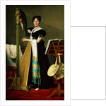 Portrait of Juliette de Villeneuve, niece of Julie Clary-Bonaparte, 1824 by Anonymous