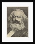 Portrait of Karl Marx, by Anonymous