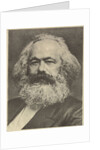 Portrait of Karl Marx, by Anonymous