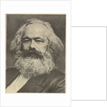 Portrait of Karl Marx, by Anonymous