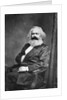 Portrait of Karl Marx, before 1875 by Anonymous