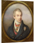 Portrait of Klemens Wenzel, Prince von Metternich, 1822 by Anonymous