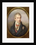 Portrait of Klemens Wenzel, Prince von Metternich, 1822 by Anonymous