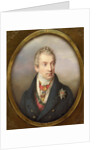 Portrait of Klemens Wenzel, Prince von Metternich, 1822 by Anonymous