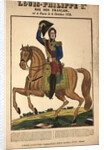 Portrait of Louis Philippe I, King of the French, ca 1834 by Anonymous