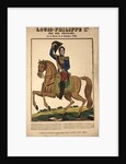 Portrait of Louis Philippe I, King of the French, ca 1834 by Anonymous