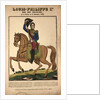 Portrait of Louis Philippe I, King of the French, ca 1834 by Anonymous