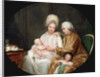 Portrait of Marc-Etienne Quatremère and His Family, 1780 by Anonymous