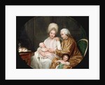 Portrait of Marc-Etienne Quatremère and His Family, 1780 by Anonymous