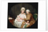Portrait of Marc-Etienne Quatremère and His Family, 1780 by Anonymous