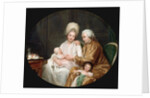 Portrait of Marc-Etienne Quatremère and His Family, 1780 by Anonymous