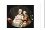 Portrait of Marc-Etienne Quatremère and His Family, 1780 by Anonymous