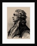 Portrait of Marie Jean Antoine Nicolas Caritat, Marquis de Condorcet, by Anonymous