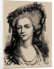 Portrait of Marie Louise of Savoy, Princess of Lamballe, 1889 by Anonymous