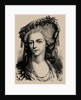 Portrait of Marie Louise of Savoy, Princess of Lamballe, 1889 by Anonymous
