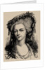 Portrait of Marie Louise of Savoy, Princess of Lamballe, 1889 by Anonymous