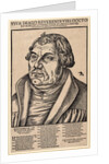 Portrait of Martin Luther, 1546 by Anonymous