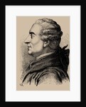 Portrait of Pierre-Augustin Caron de Beaumarchais, 1889 by Anonymous