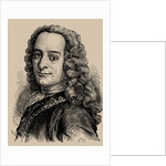 Portrait of Porträt von Francois Marie Arouet de Voltaire, 1889 by Anonymous