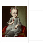 Portrait of Sophia Elizabeth von Brukenthal, c. 1790 by Anonymous