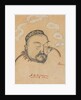 Portrait of the author Alexander Kuprin, 1916 by Anonymous