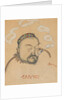 Portrait of the author Alexander Kuprin, 1916 by Anonymous