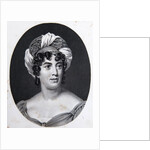 Portrait of the author Baronne Anne Louise Germaine de Staël, by Anonymous