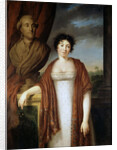 Portrait of the author Baronne Anne Louise Germaine de Staël, by Anonymous