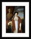Portrait of the author Baronne Anne Louise Germaine de Staël, by Anonymous