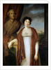 Portrait of the author Baronne Anne Louise Germaine de Staël, by Anonymous