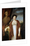 Portrait of the author Baronne Anne Louise Germaine de Staël, by Anonymous