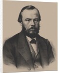 Portrait of the author Fyodor Mikhaylovich Dostoyevsky, 1862 by Anonymous
