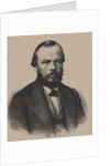 Portrait of the author Fyodor Mikhaylovich Dostoyevsky, 1862 by Anonymous