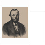 Portrait of the author Fyodor Mikhaylovich Dostoyevsky, 1862 by Anonymous