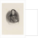 Portrait of the composer Albert Grisar, 1835 by Anonymous
